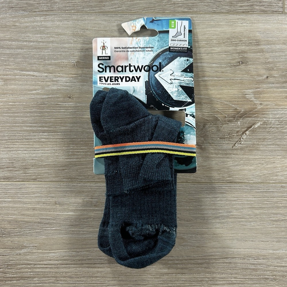 Smartwool Everyday Lifestyle Medium Zero Cushion Blue Ankle Socks